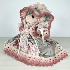 Vintage 1992 Handcrafted Plush Lamb: Corrie Ruth Collectible Stuffed Animal